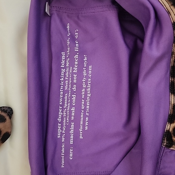 Running skirt and matching bra top - Picture 5 of 8